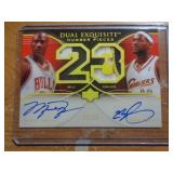 SPORTS CARD COPY - JORDAN & LEBRON