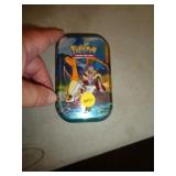 POKEMON TIN WITH CARDS