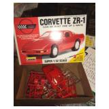 CORVETTE ZR-1 1/32 LINDBERG 1991