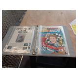 NASCAR COMICS IN BINDER