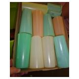 TUPPERWARE PLASTIC DRINK GLASSES