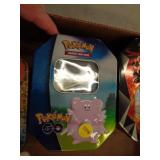 POKEMON TIN WITH CARDS