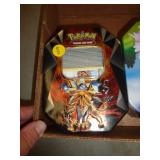 POKEMON TIN WITH CARDS