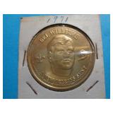 ALUMINUM MARDI GRAS TOKEN
