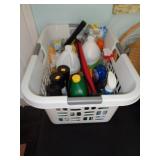LOT OF HOUSEHOLD CLEANERS & ETC / G