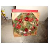 XMAS LIGHTED WREATH / BM