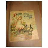 1900 KIDS BOOK ON CLOTH