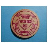ADVERTISING WOODEN NICKEL