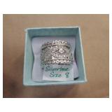 COSTUME RING SZ 8