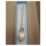 HEART & KEY BRACELET