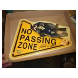NASCAR PLASTIC SIGN