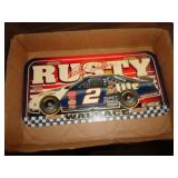 NASCAR PLASTIC LIC PLATE