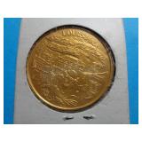 ALUMINUM MARDI GRAS TOKEN