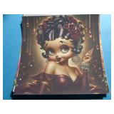 APPROX 4"X4" BETTY BOOP PIN-UP