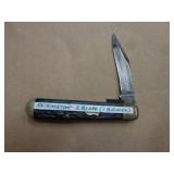 REMINGTON 2 BLADE  POCKETKNIFE  / 1 BLADE BROKE