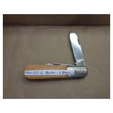 PROV. CUTLERY CO BARLOW 2 BLADE  POCKETKNIFE