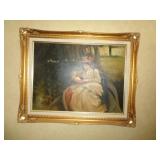 OIL PAINTING LOUISVILLE ARTIST JOHN AEBI /USBDRM1