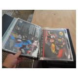 BINDER OF NASCAR ITEMS