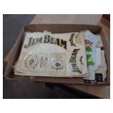 JIM BEAM & OTHER STICKERS