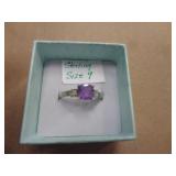 STERLING SILVER RING SZ 9