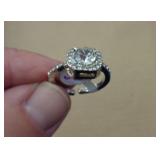 COSTUME RING SZ 6 ADJUSTABLE