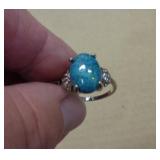COSTUME RING SZ 8