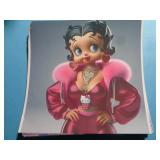 APPROX 4"X4" BETTY BOOP PIN-UP