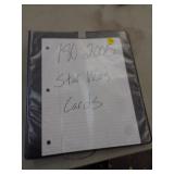 180 STAR WARS CARDS