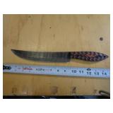 DAMASCUS STYLE KNIFE / NO SHEATH