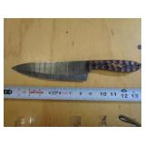 DAMASCUS STYLE KNIFE / NO SHEATH