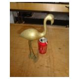 BRASS FLAMINGO