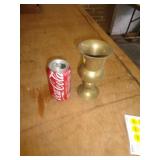 BRASS VASE