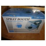 PAINT SPRAY BOOTH W LIGHTS  / UT