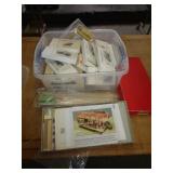 HO SCENERY & VEHICLES IN SMALL TOTE / UT