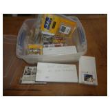 HO SCENERY & VEHICLES IN SMALL TOTE / UT
