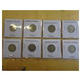 8 - BUFFALO NICKELS