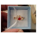 COSTUME RING SZ 7