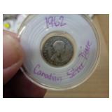 1962 SILVER CANADIAN DIME