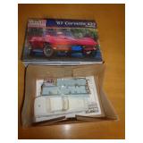 CORVETTE MOSTLY BUILT 1/25 MGM