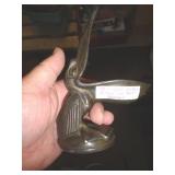 1930'S BRONZE PIPE REST