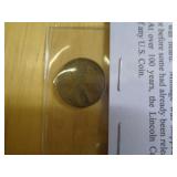 1909 VDB WHEAT CENT