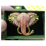 ELEPHANT BROOCH