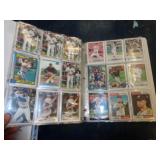 180 BASEBALL CARDS 'ALL ROOKIES'  IN BINDER