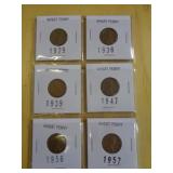 6 - WHEAT CENTS