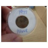 1937 WHEAT CENT