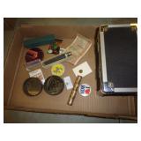 BUTTONS, BOX & MIXED ITEMS