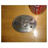 NAVY BELT BUCKLE
