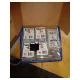 COLLECTORS CASE OF PLASTIC CARD HOLDERS