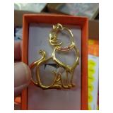 CAT BROOCH