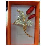 FLOWER BROOCH